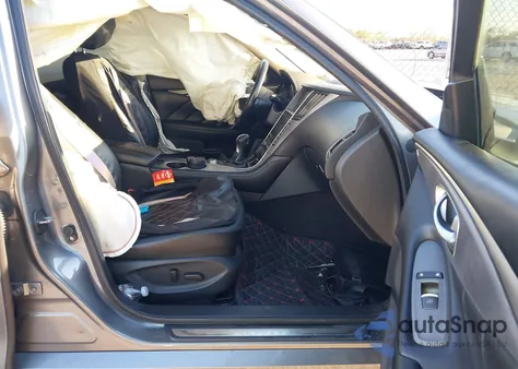 2017 Infiniti Q50 2.0T Base from USA, damaged, VIN JN1CV7AP8HM642749